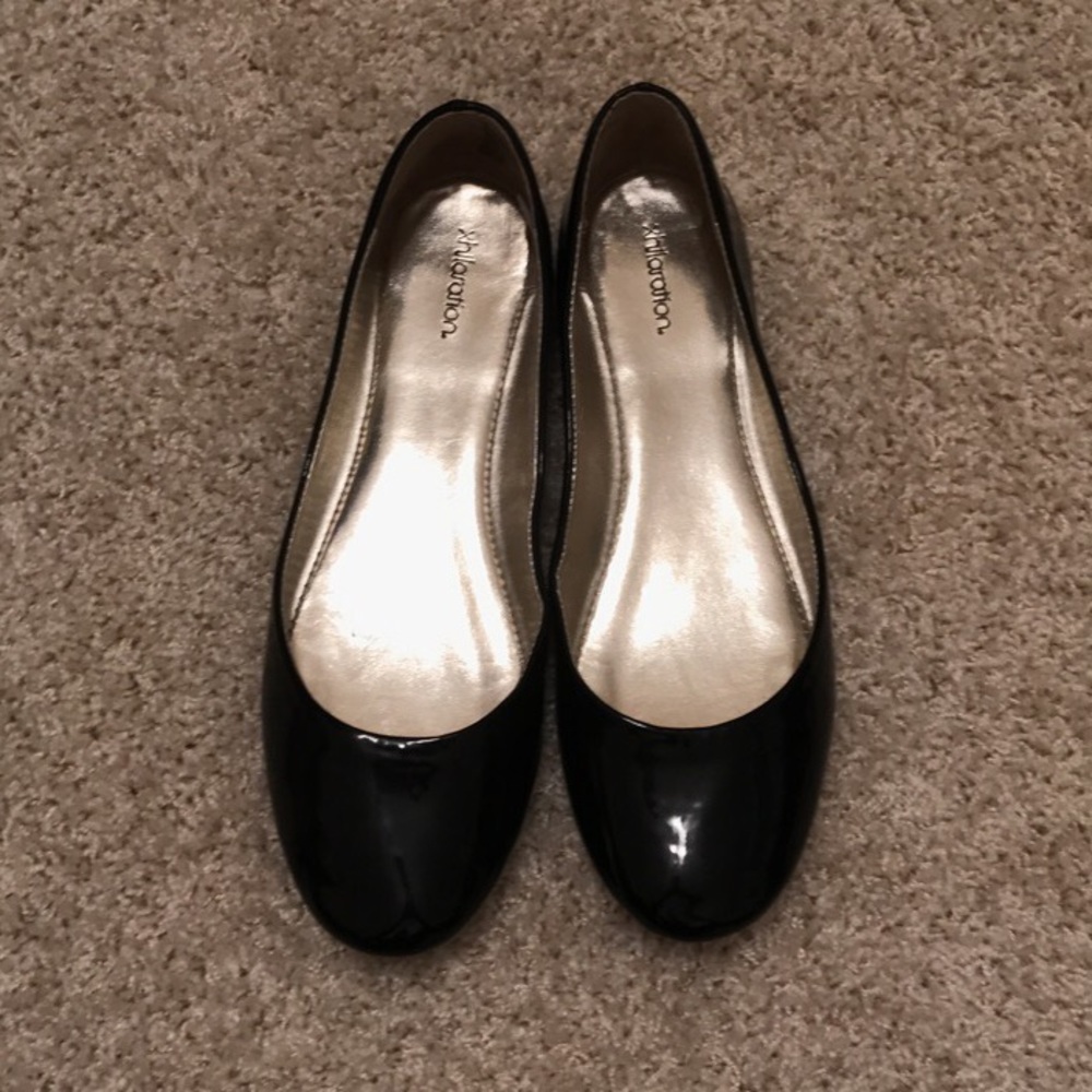 Xhilaration black flats. women’s 8.